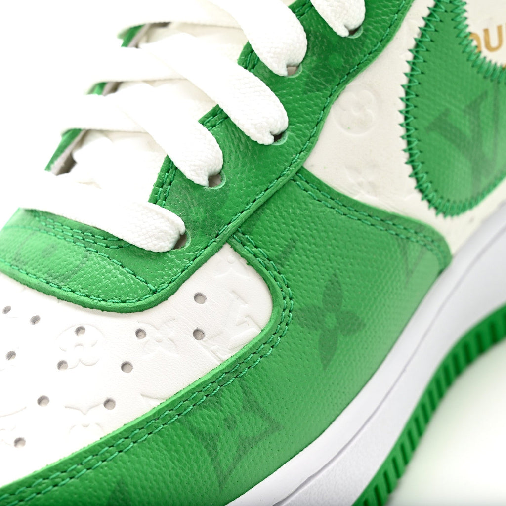 Louis Vuitton x Nike Air Force 1 Low ‘By Virgil Abloh White/Green’