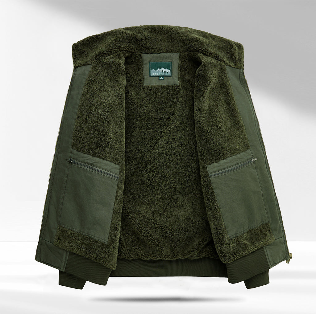 Jeep Fleece-lined cotton jacket 02