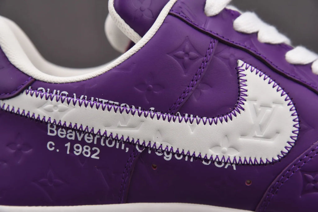Louis Vuitton x Nike Air Force 1 Low 'By Virgil Abloh Purple'