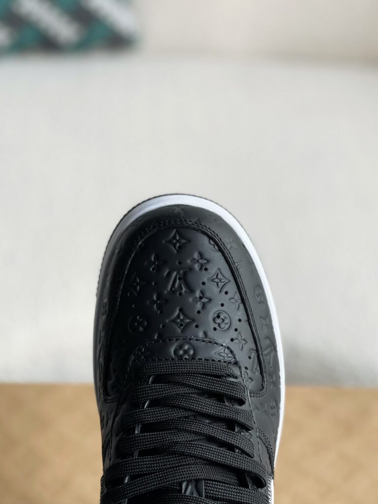Louis Vuitton x Nike Air Force 1 Friends and Family Black