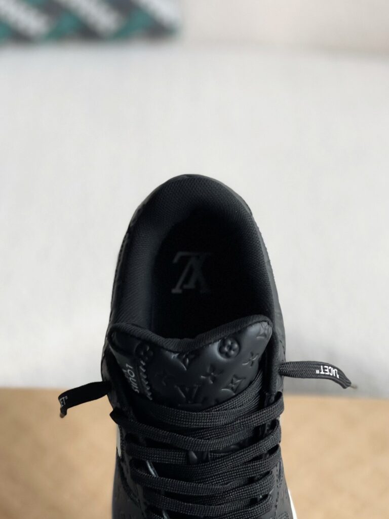 Louis Vuitton x Nike Air Force 1 Friends and Family Black