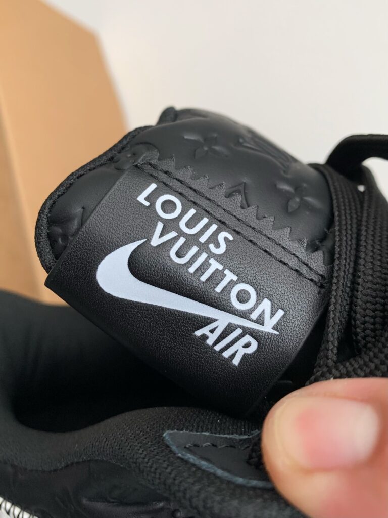Louis Vuitton x Nike Air Force 1 Friends and Family Black