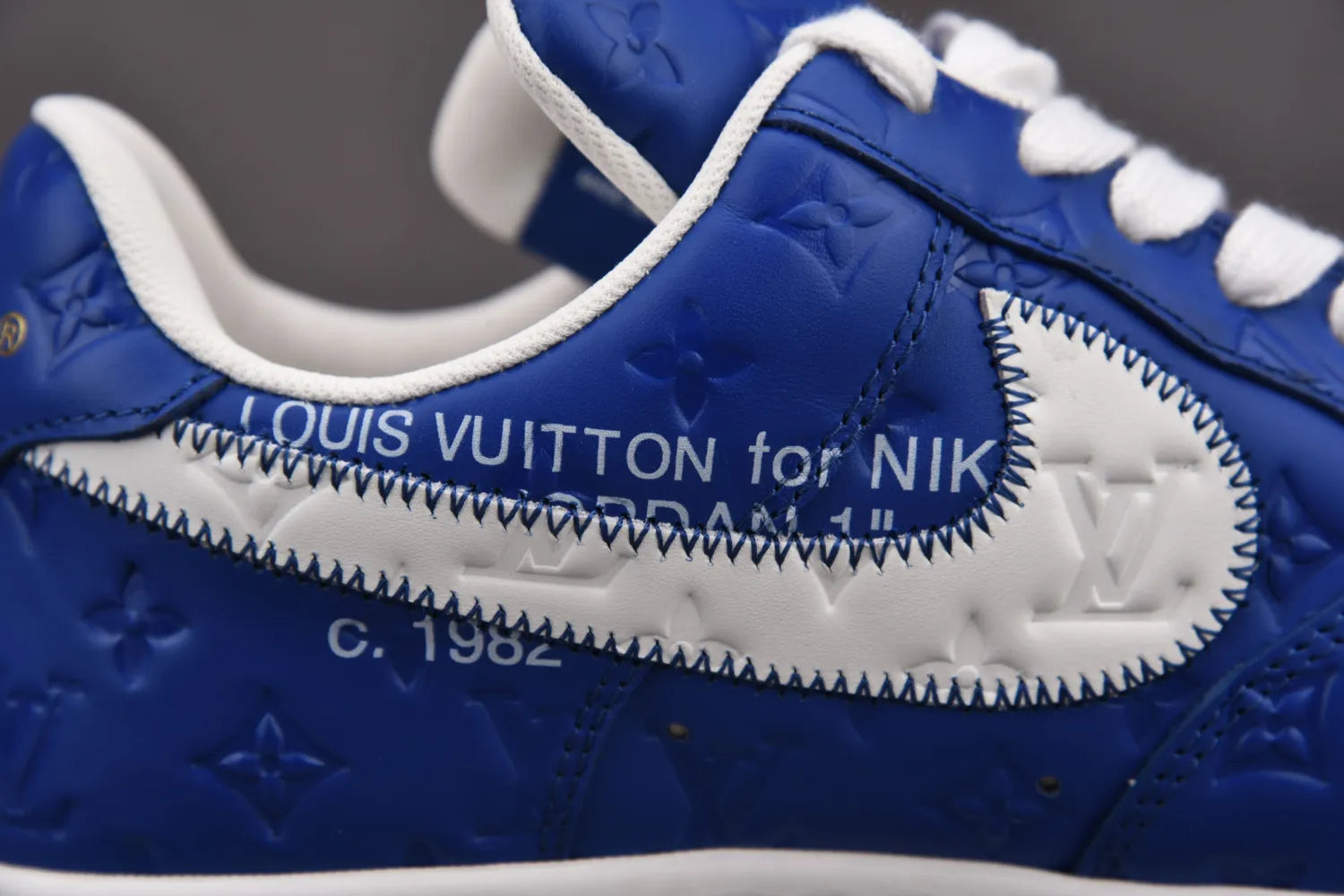 Louis Vuitton x Nike Air Force 1 Low 'By Virgil Abloh Navy Blue'