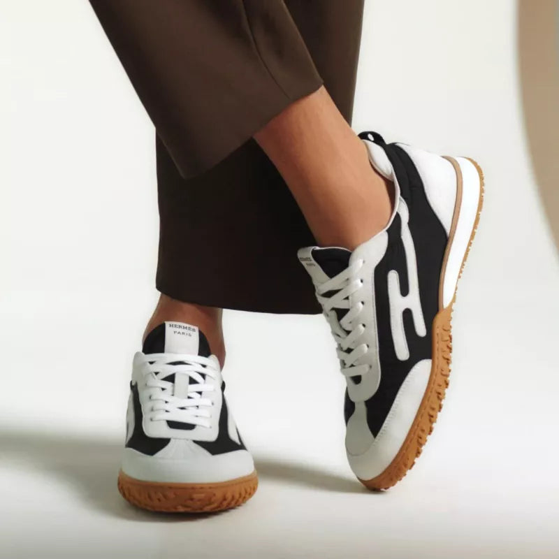 Hermès Jet sneaker Noir blanc