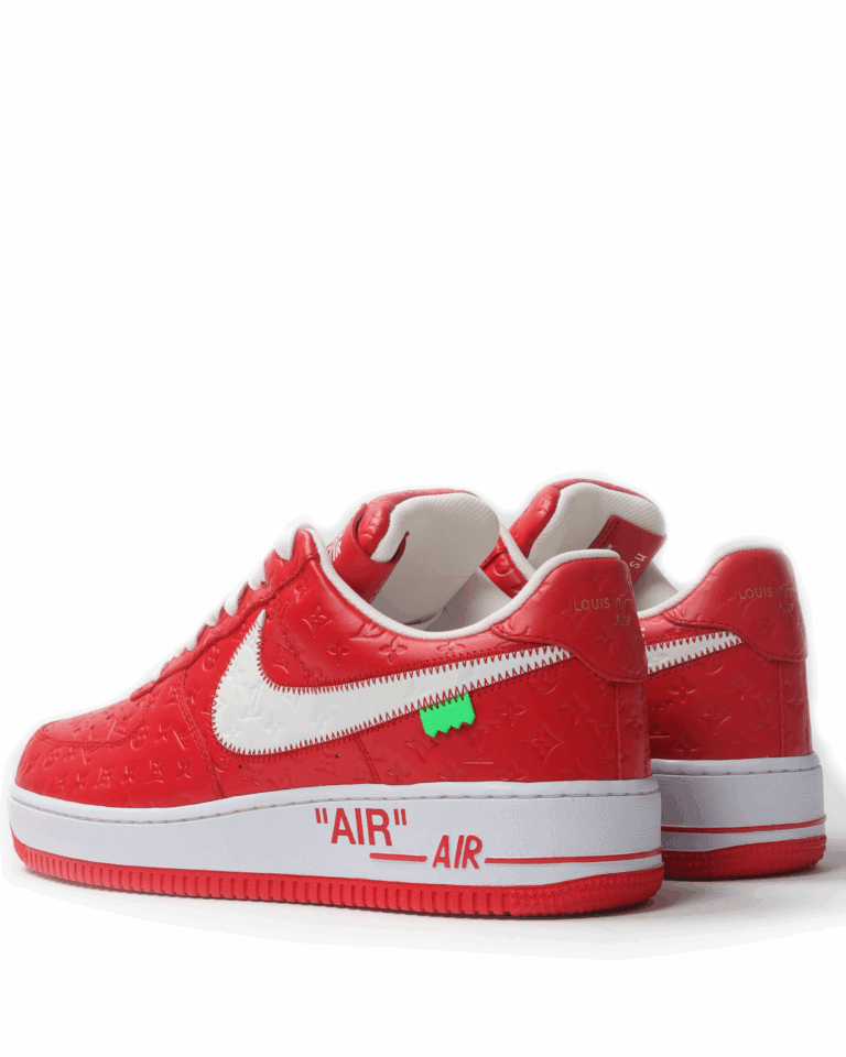 Louis Vuitton x Nike Air Force 1 Low 'By Virgil Abloh Red'