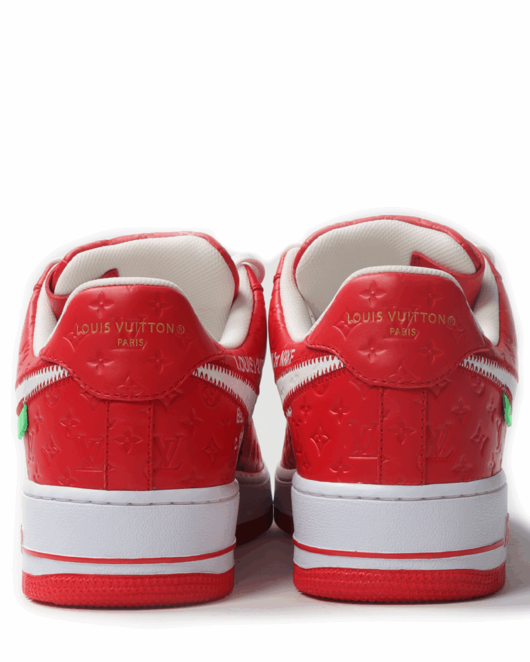 Louis Vuitton x Nike Air Force 1 Low 'By Virgil Abloh Red'