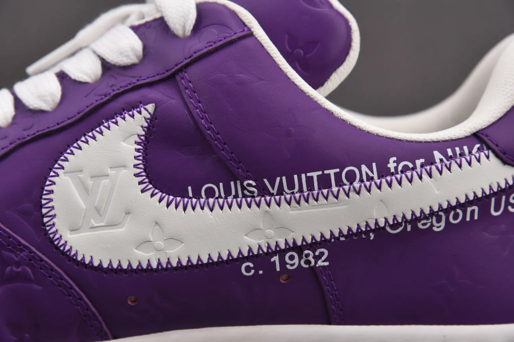 Louis Vuitton x Nike Air Force 1 Low 'By Virgil Abloh Purple'