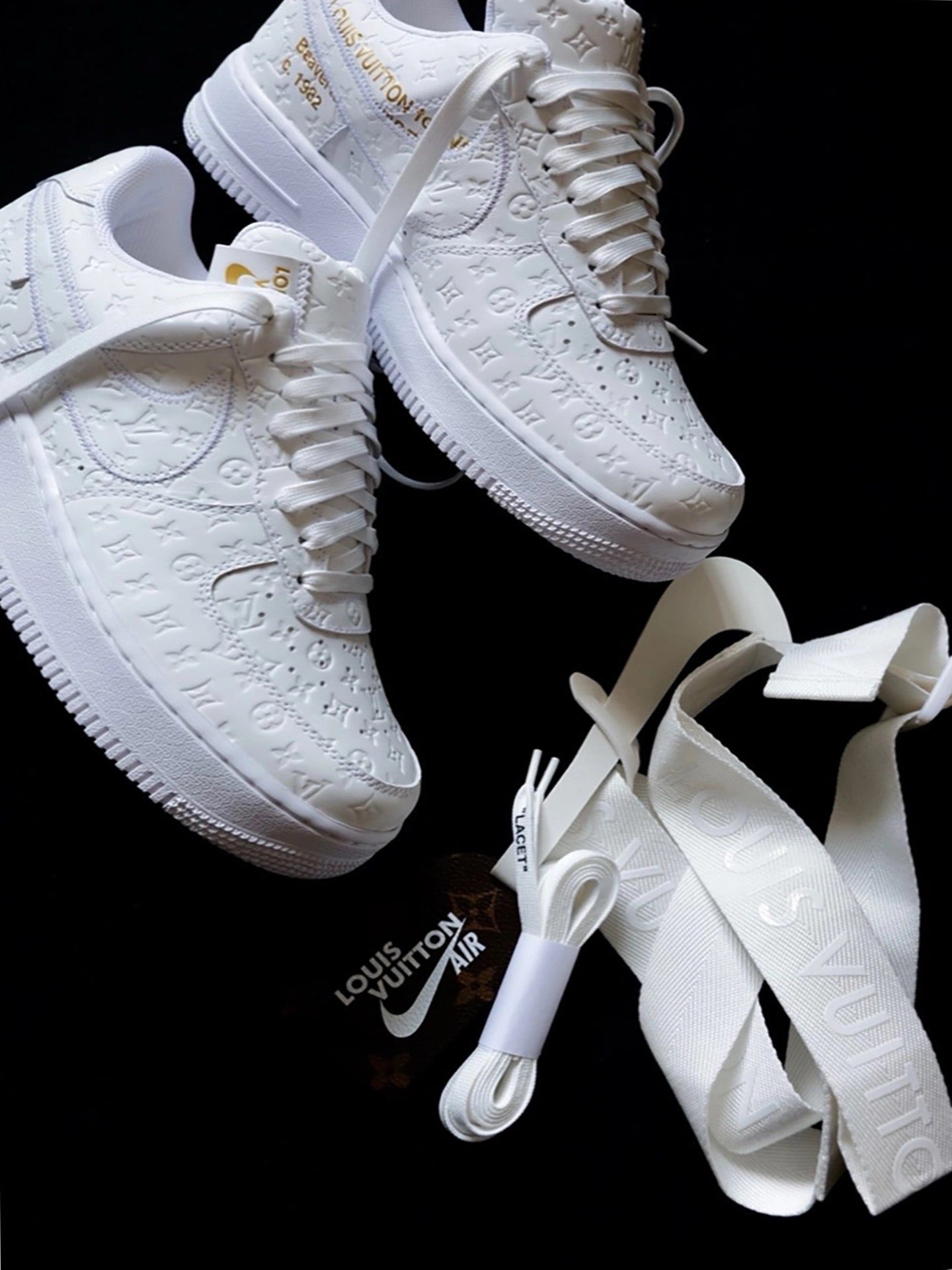 Louis Vuitton x Nike Air Force 1 Low ‘By Virgil Abloh White’