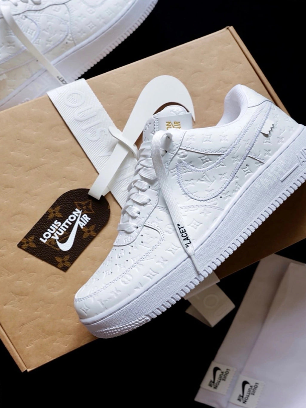 Louis Vuitton x Nike Air Force 1 Low ‘By Virgil Abloh White’