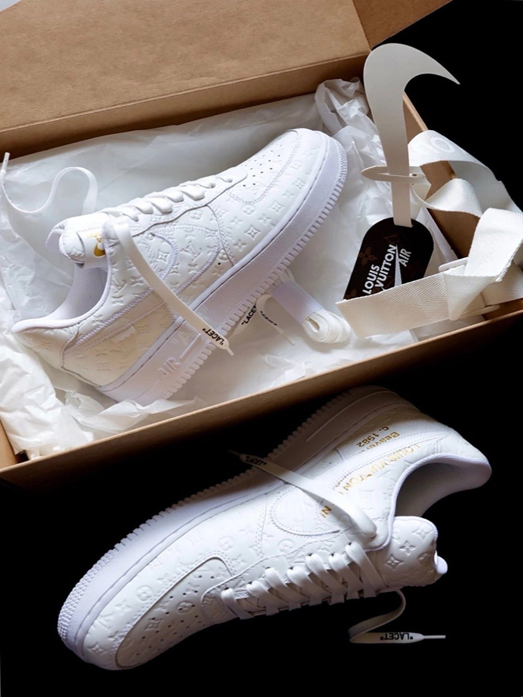 Louis Vuitton x Nike Air Force 1 Low ‘By Virgil Abloh White’