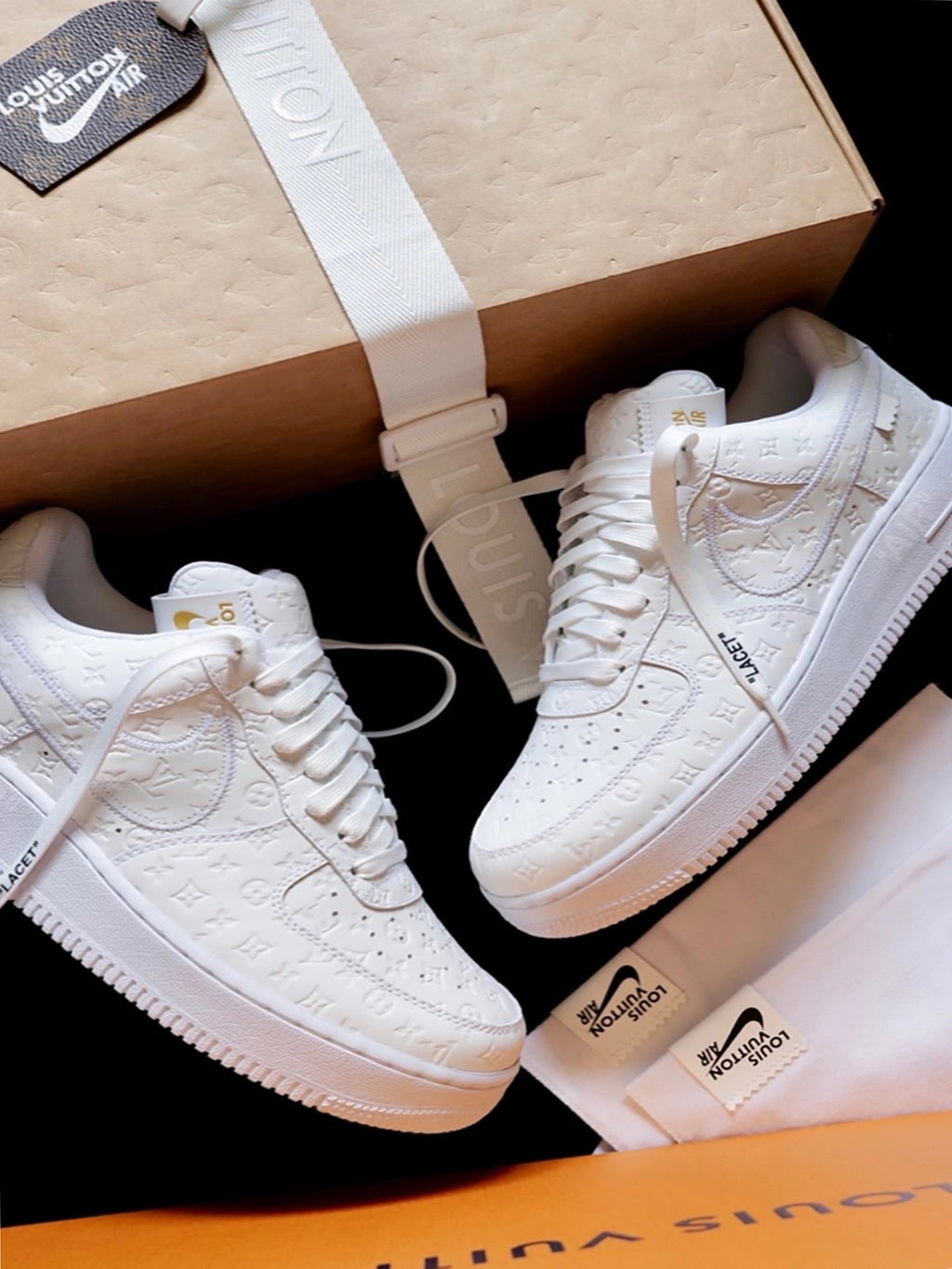 Louis Vuitton x Nike Air Force 1 Low ‘By Virgil Abloh White’