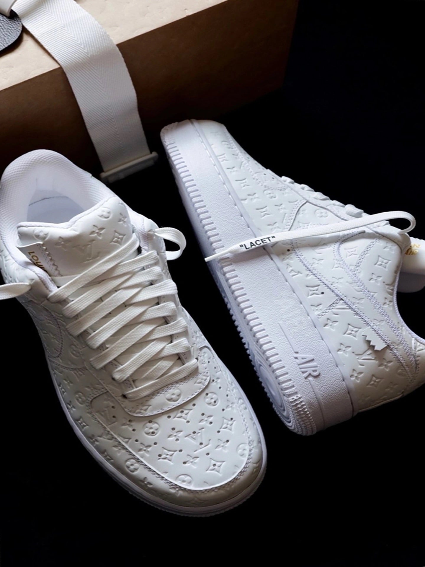 Louis Vuitton x Nike Air Force 1 Low ‘By Virgil Abloh White’
