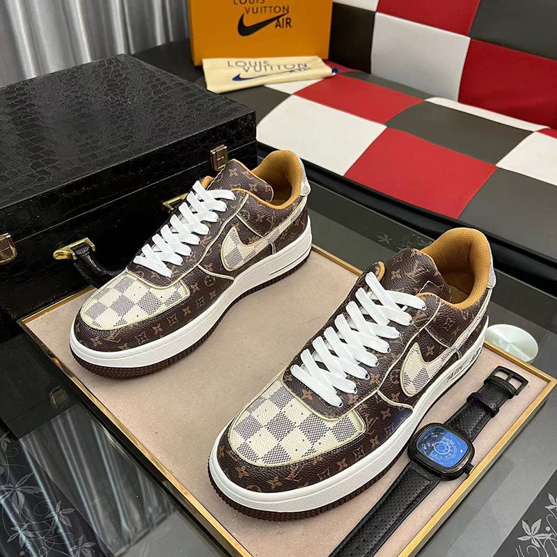 Louis Vuitton x Nike Air Force 1 Low 'Monogram Brown Damier Azur'