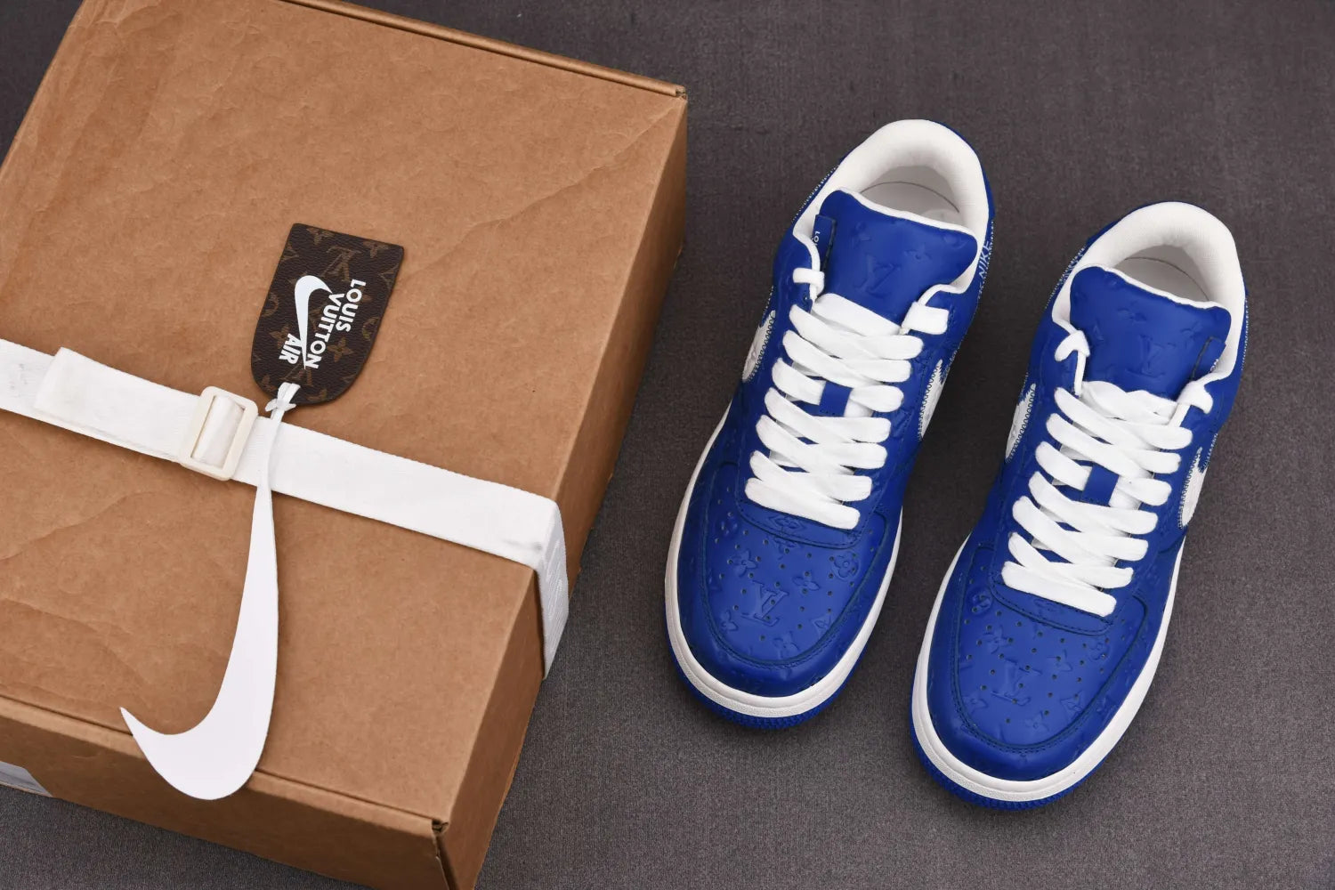 Louis Vuitton x Nike Air Force 1 Low 'By Virgil Abloh Navy Blue'