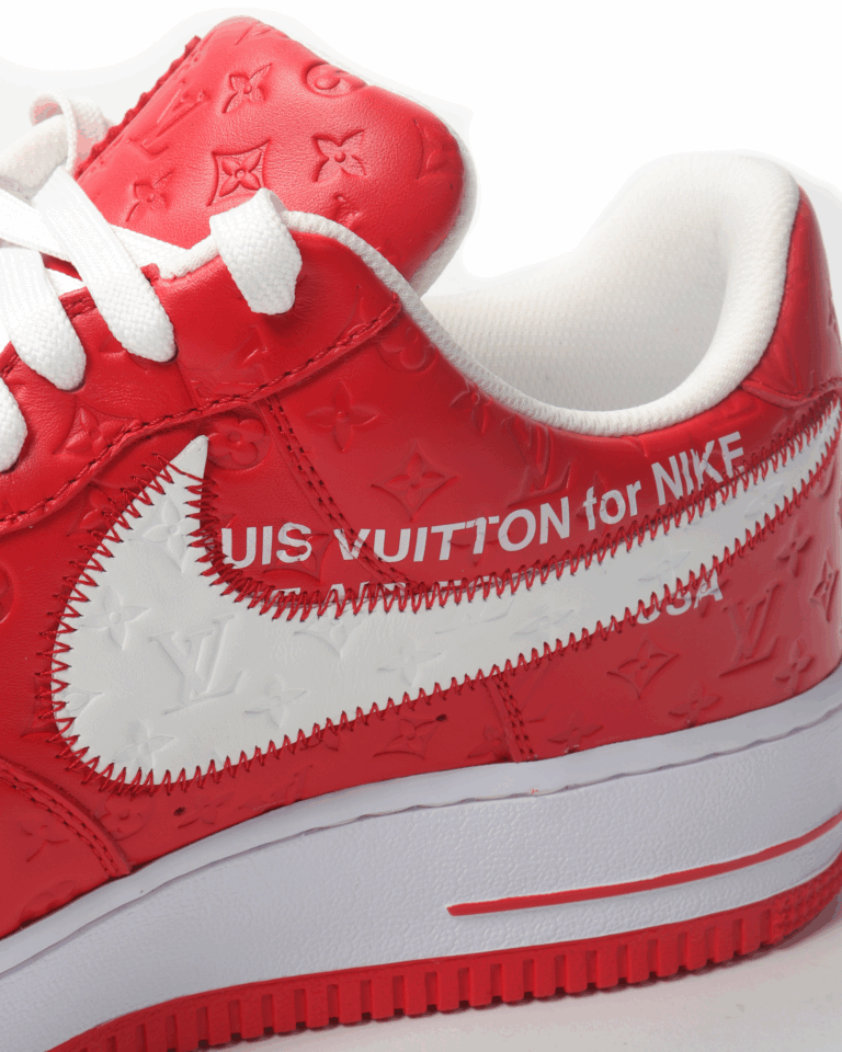 Louis Vuitton x Nike Air Force 1 Low 'By Virgil Abloh Red'