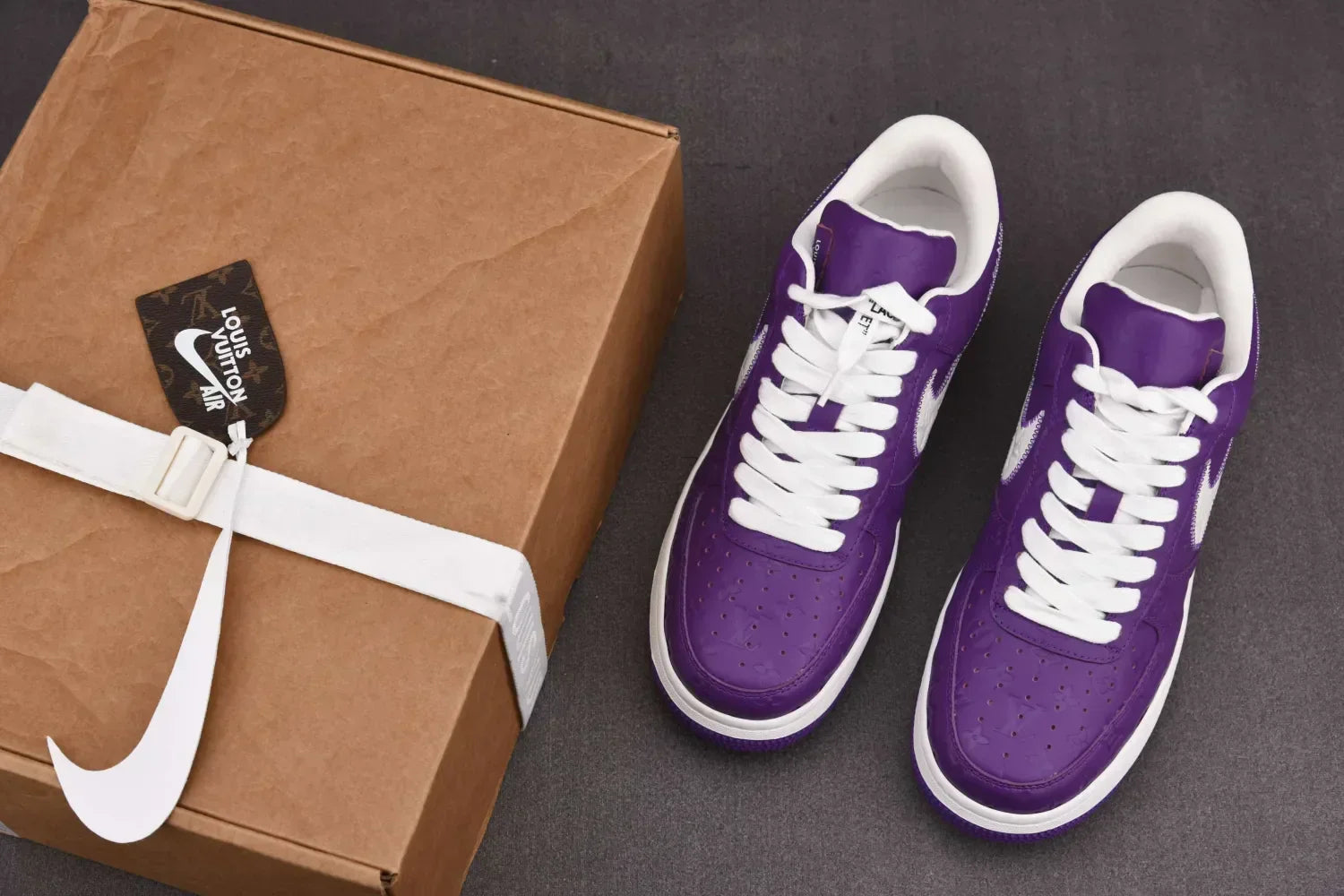 Louis Vuitton x Nike Air Force 1 Low 'By Virgil Abloh Purple'