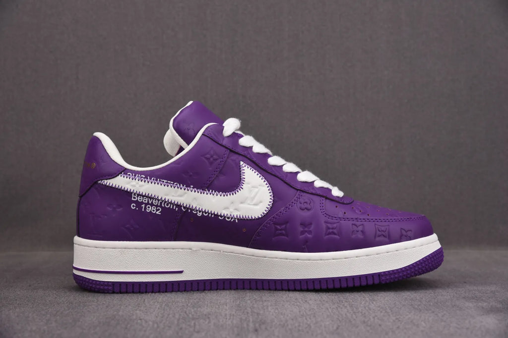 Louis Vuitton x Nike Air Force 1 Low 'By Virgil Abloh Purple'