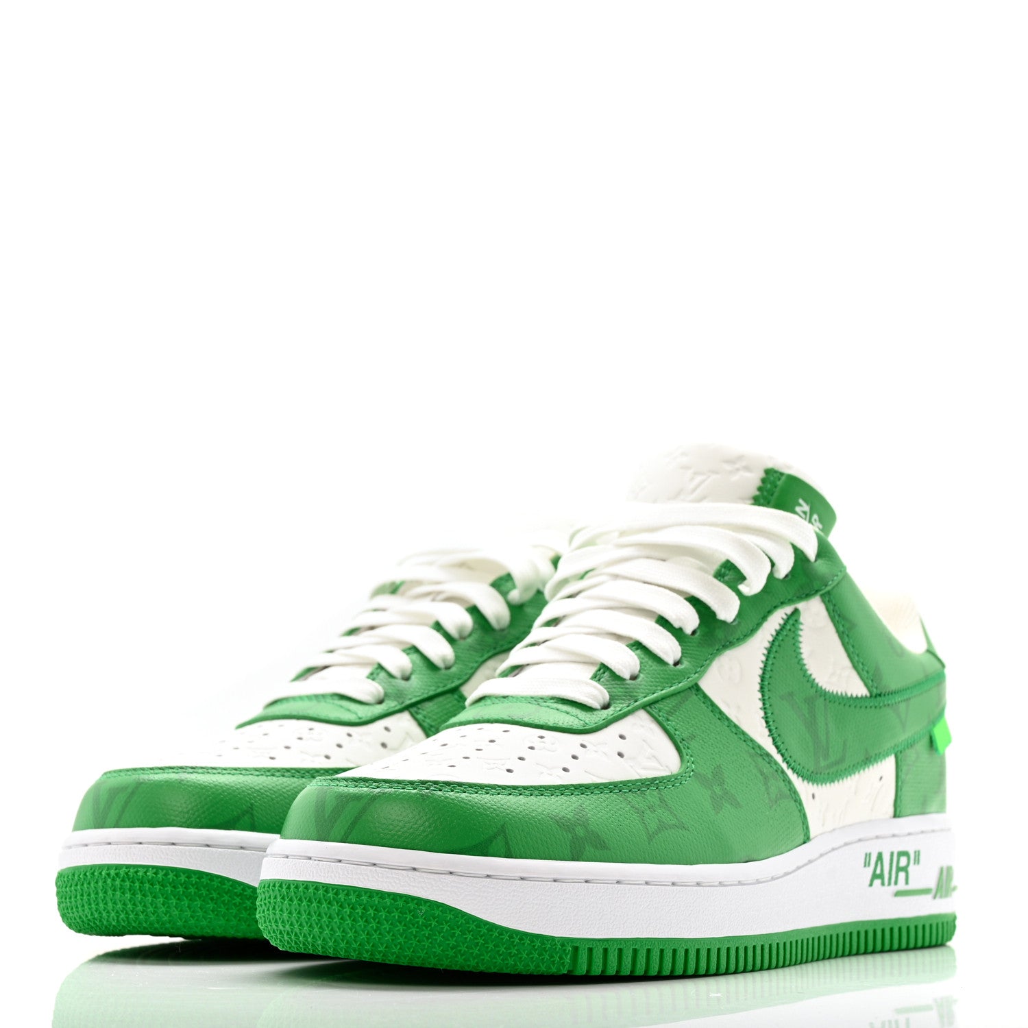 Louis Vuitton x Nike Air Force 1 Low ‘By Virgil Abloh White/Green’