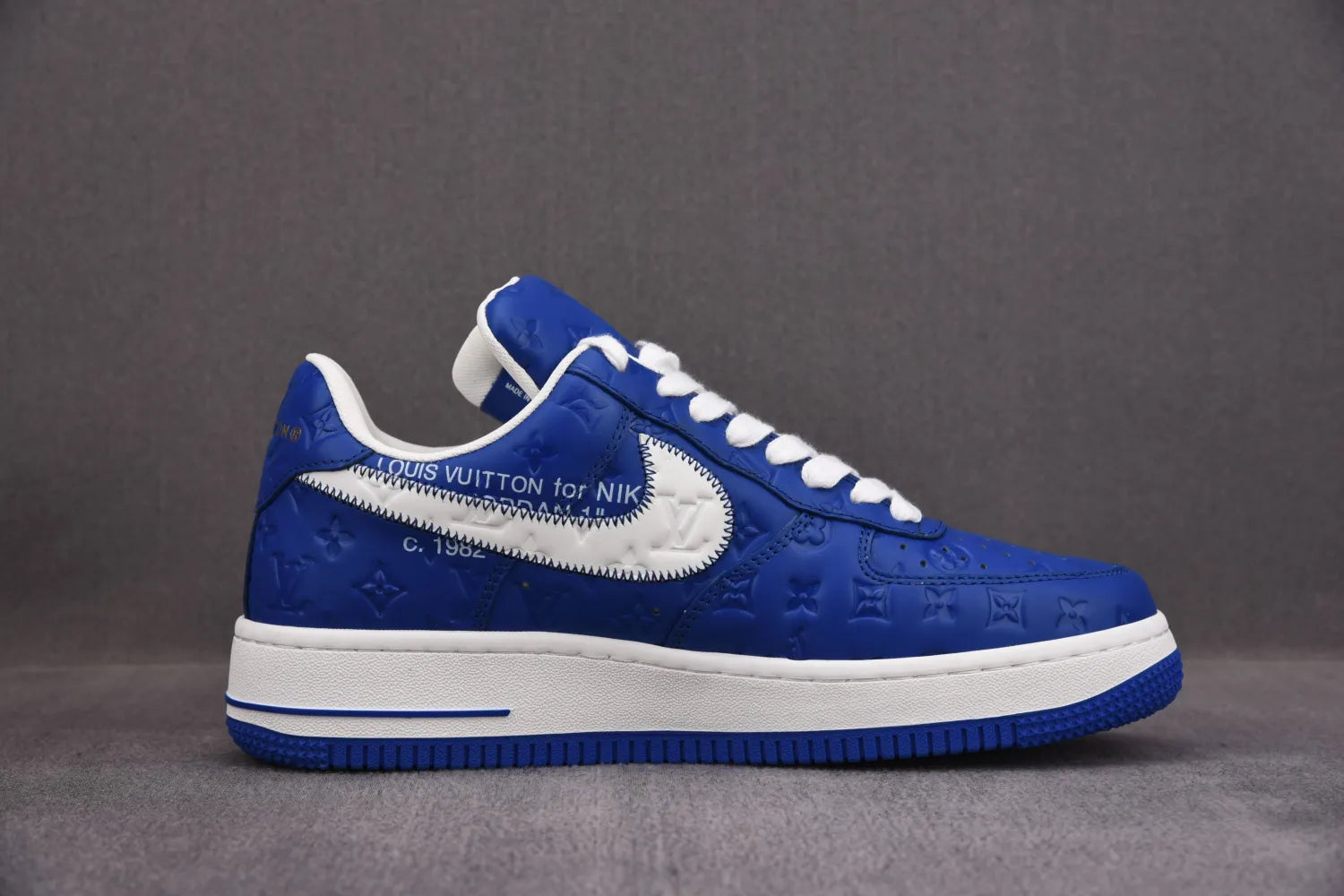 Louis Vuitton x Nike Air Force 1 Low 'By Virgil Abloh Navy Blue'