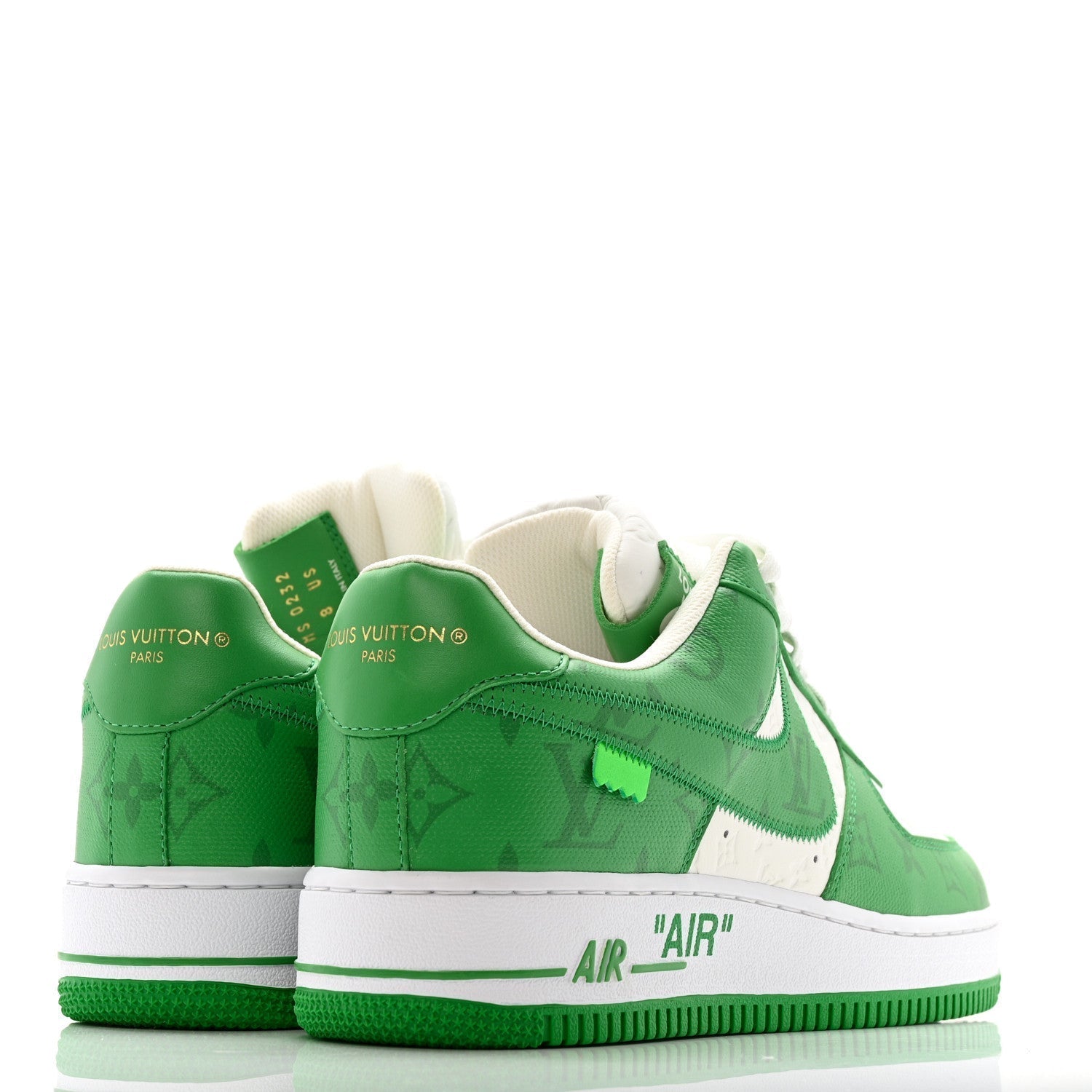Louis Vuitton x Nike Air Force 1 Low ‘By Virgil Abloh White/Green’