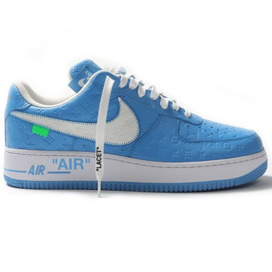 Louis Vuitton x Nike Air Force 1 Low 'By Virgil Abloh Blue'