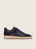 Golden Goose Ball Star in navy-blue leather with tone-on-tone leather star