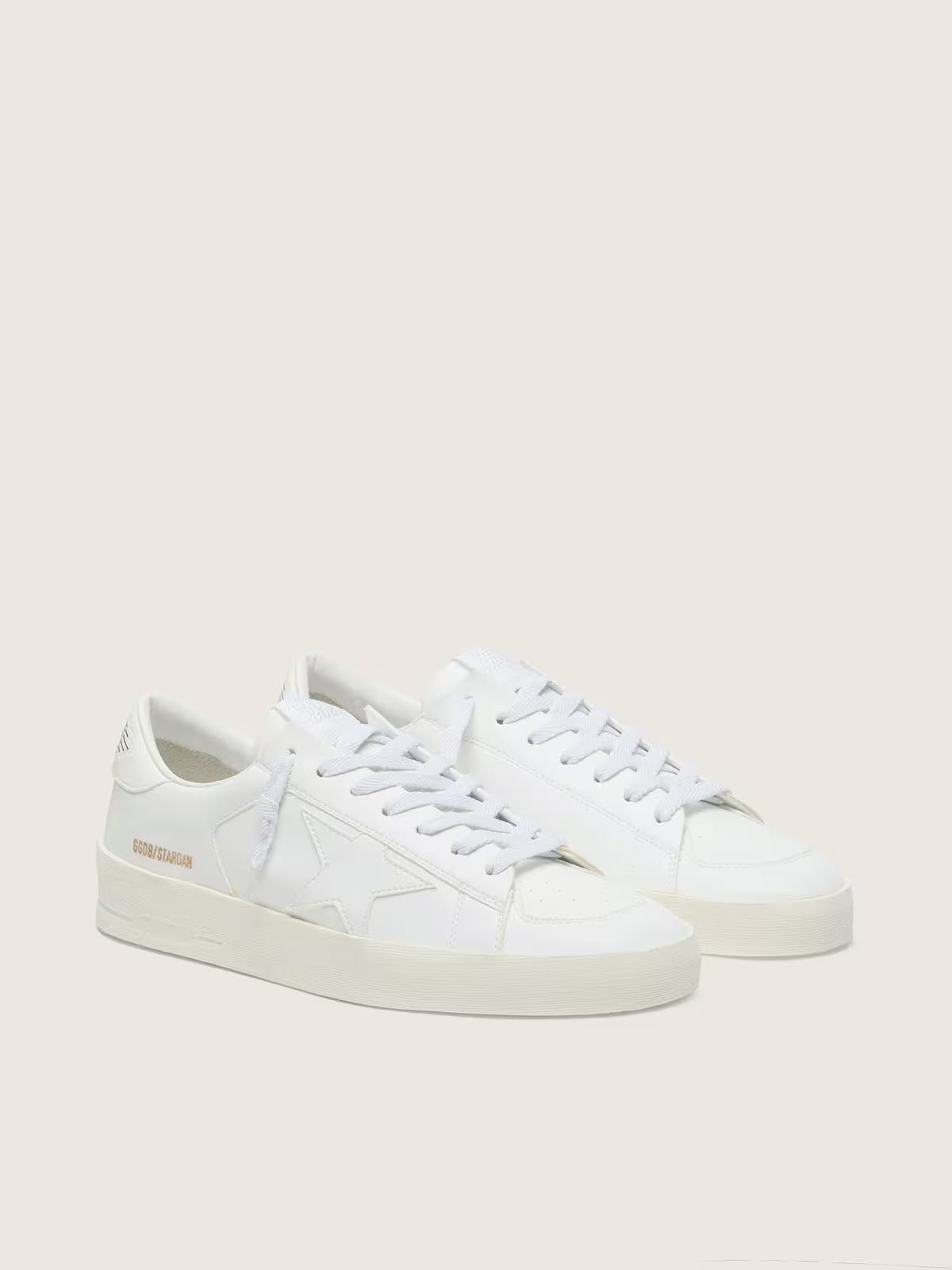 Golden Goose Stardan in white leather