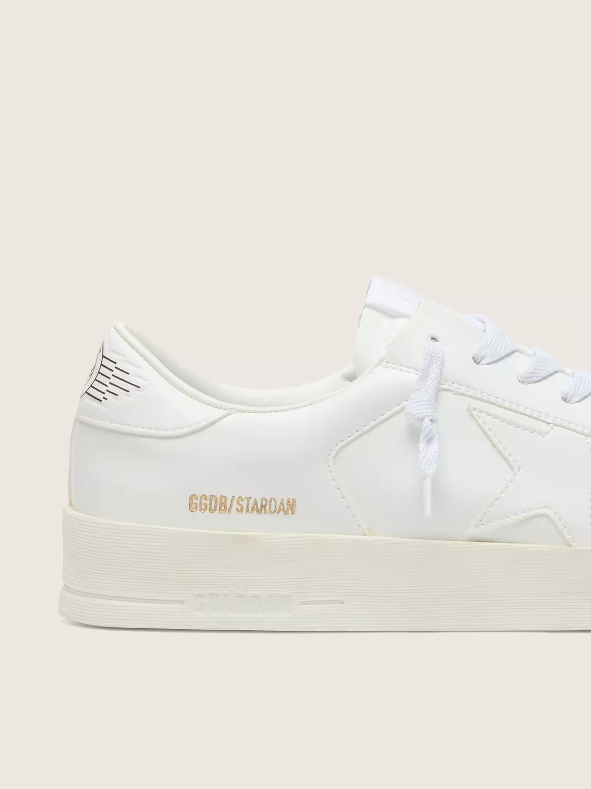 Golden Goose Stardan in white leather