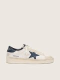 Golden Goose Stardan in beige suede with blue star