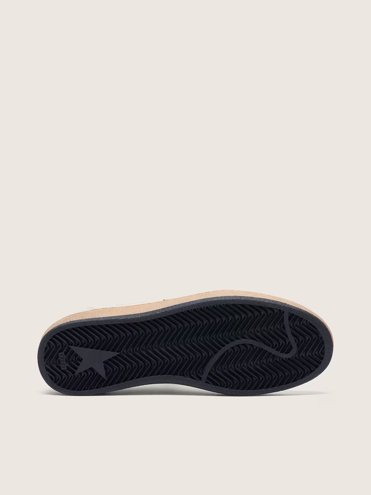 Golden Goose Ball Star with gold star and heel tab