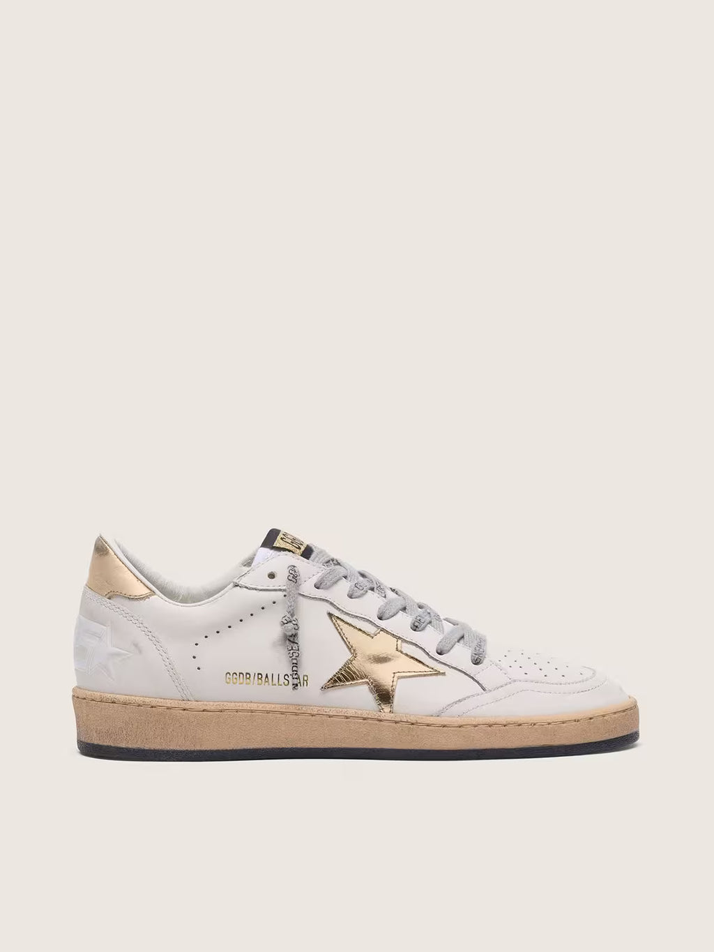 Golden Goose Ball Star with gold star and heel tab