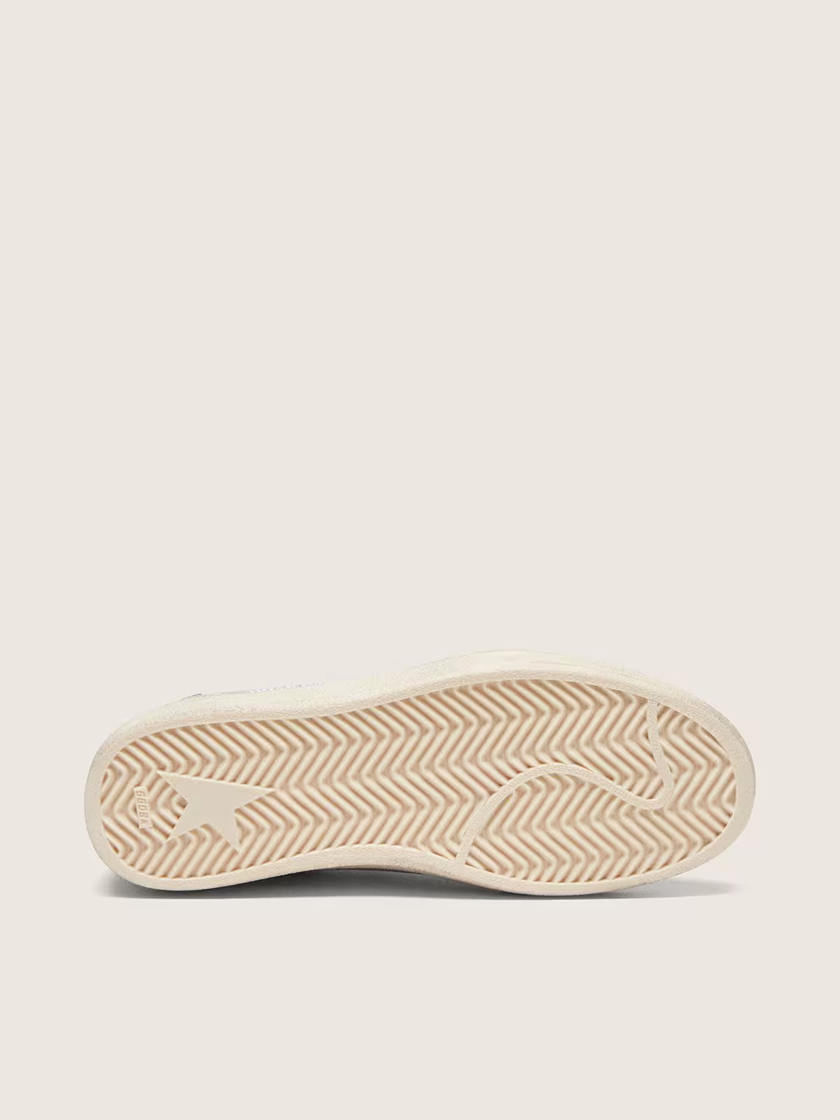 Golden Goose Ball Star LTD in lilac suede with white star