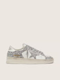 Golden Goose Stardan in white leather and glitter
