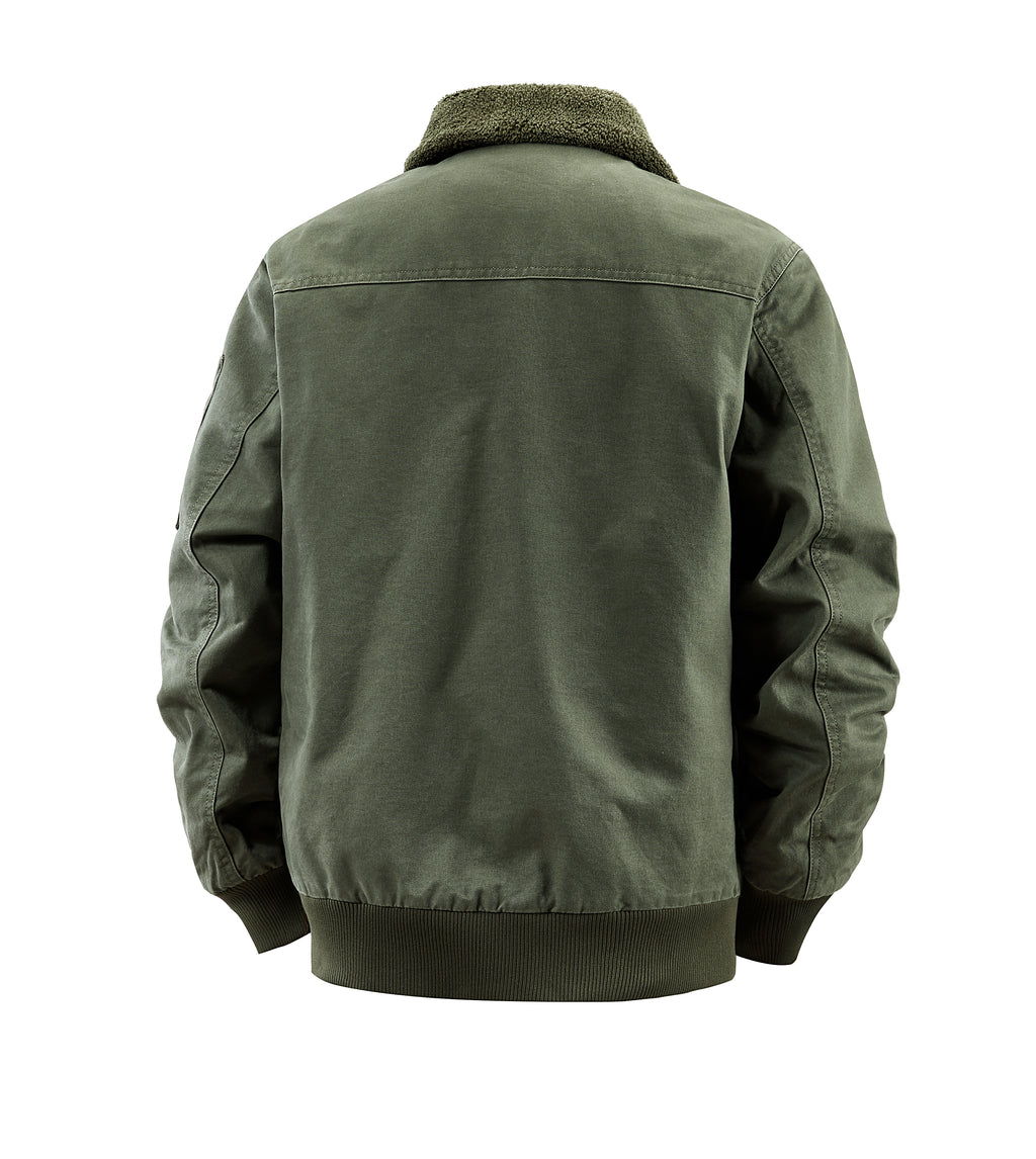 Jeep Fleece-lined cotton jacket 02