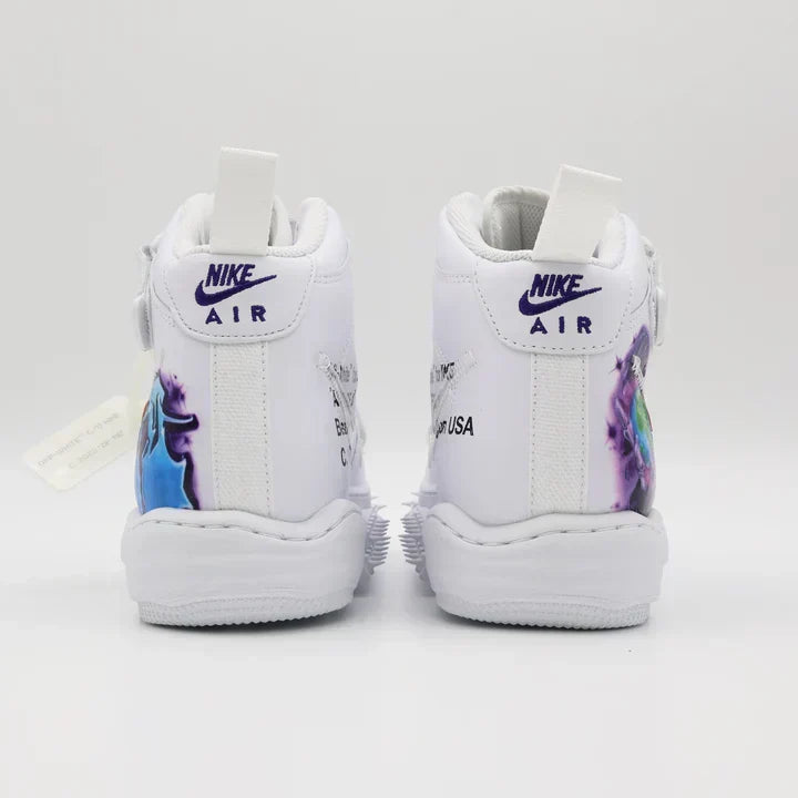 Nike Air Force 1 Mid x Off-White SP Leather 'Graffiti'