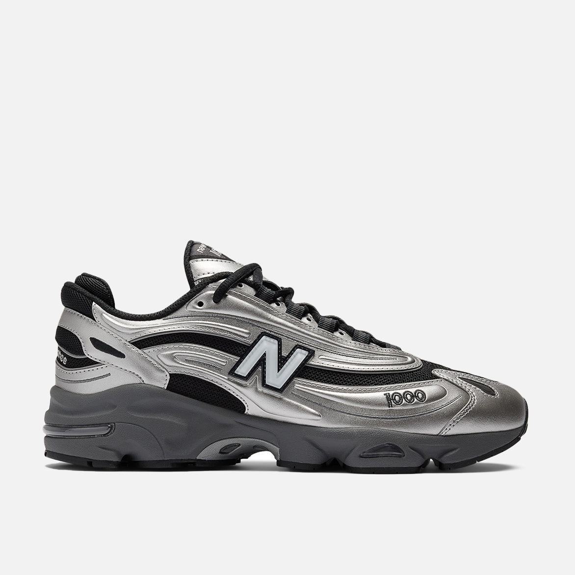 1000 - SILVER METALLIC / GREEN
