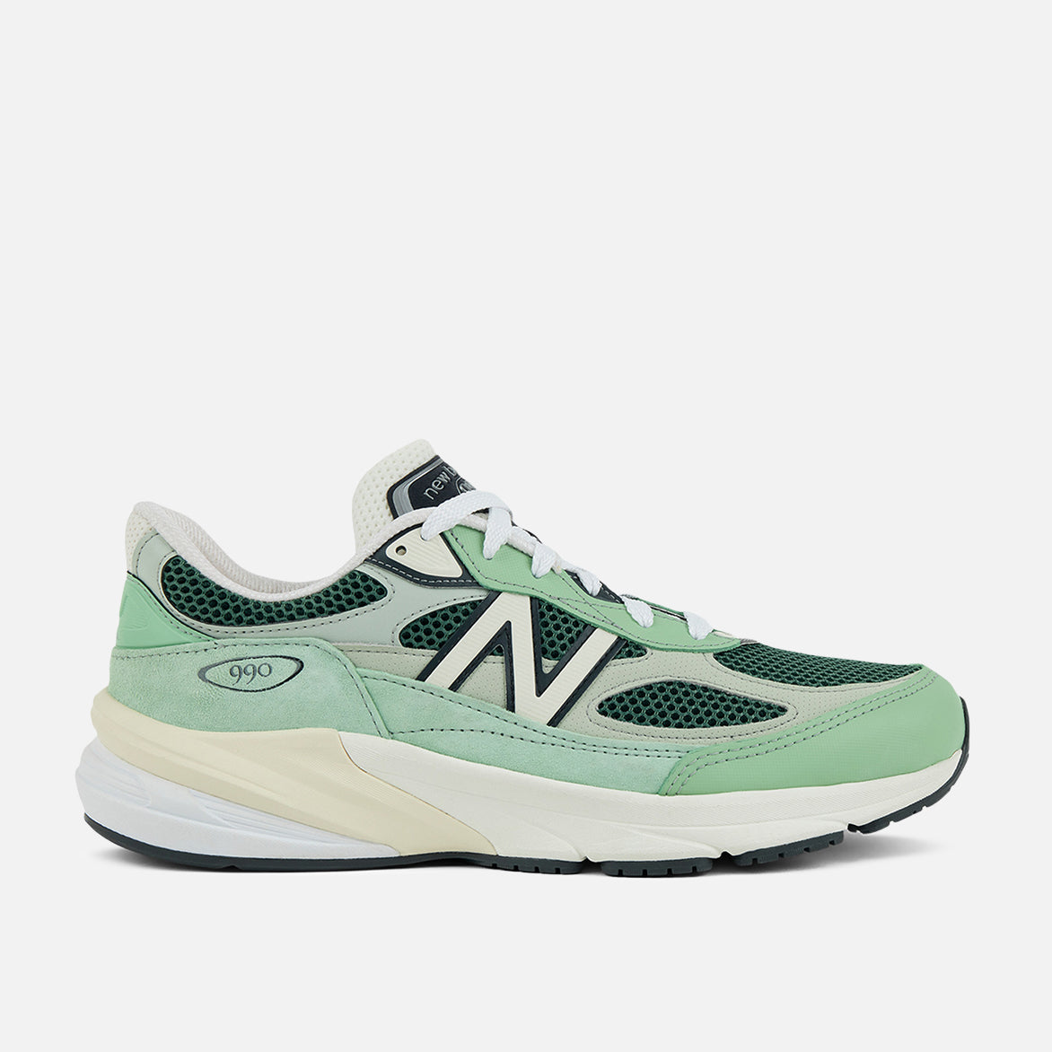 990V6 MADE IN USA "AVOCADO / NATURAL MINT"