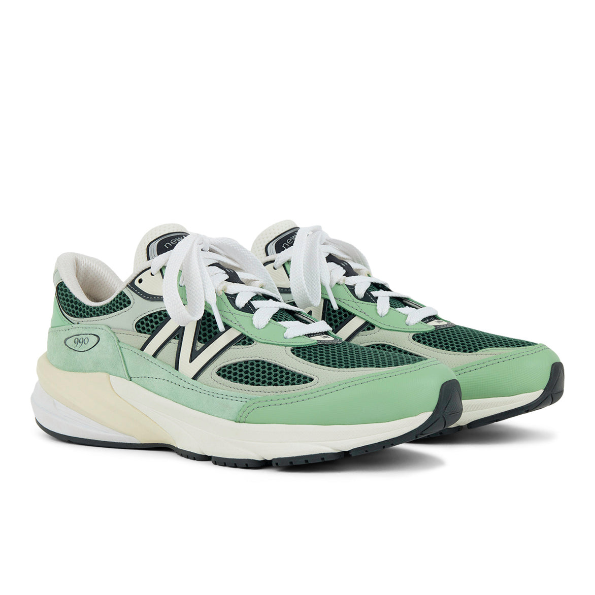 990V6 MADE IN USA "AVOCADO / NATURAL MINT"
