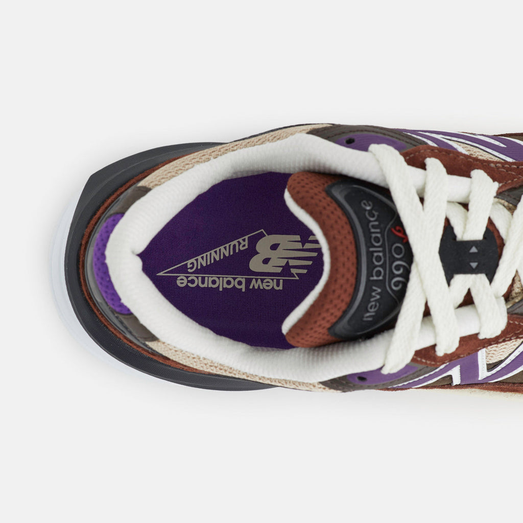 990v6 MADE IN USA "RICH OAK / COSMIC GRAPE"