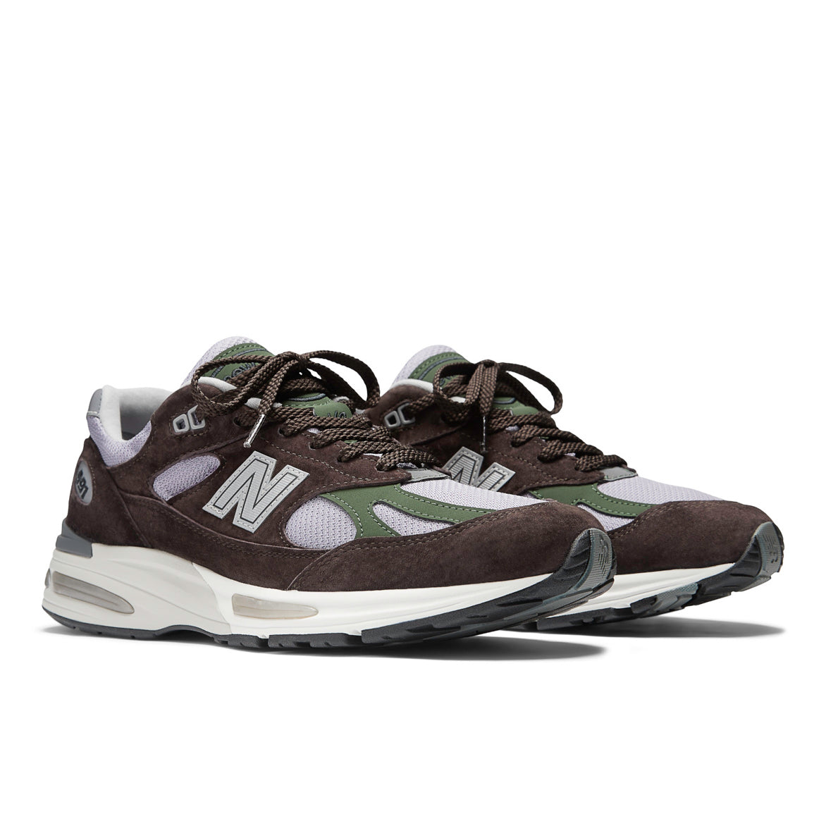 991V2 MADE IN THE UK "ESSENTIALLY OFFBEAT" - LICORICE / LAVENDER GREY