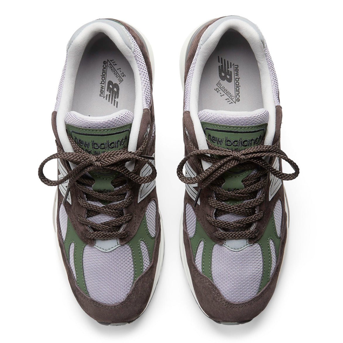 991V2 MADE IN THE UK "ESSENTIALLY OFFBEAT" - LICORICE / LAVENDER GREY