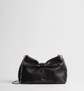 Small Dior Bow Bag Black Dior Clover Embroidered Lambskin
