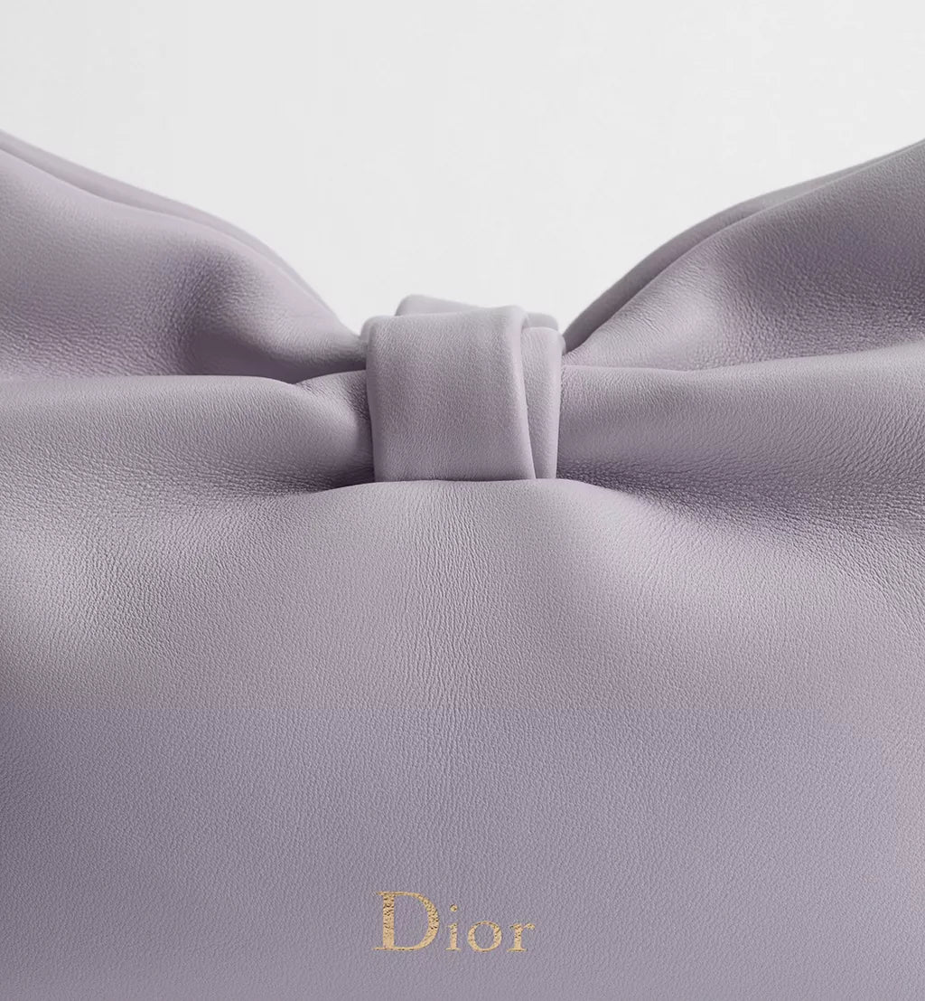 Small Dior Bow Bag Lilas Lambskin