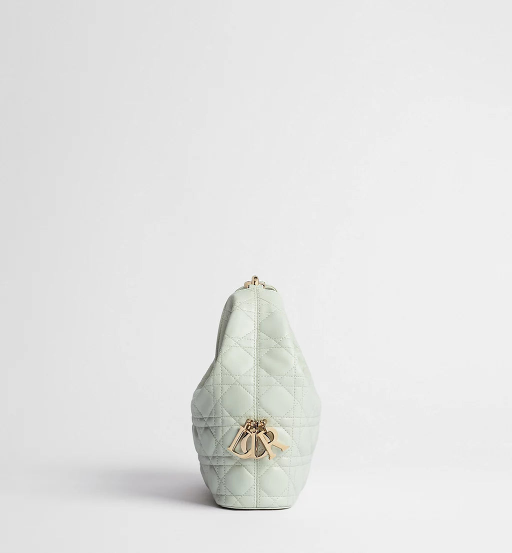 Dior Small Dior Toujours Hobo Bag Soupir Green Cannage Lambskin