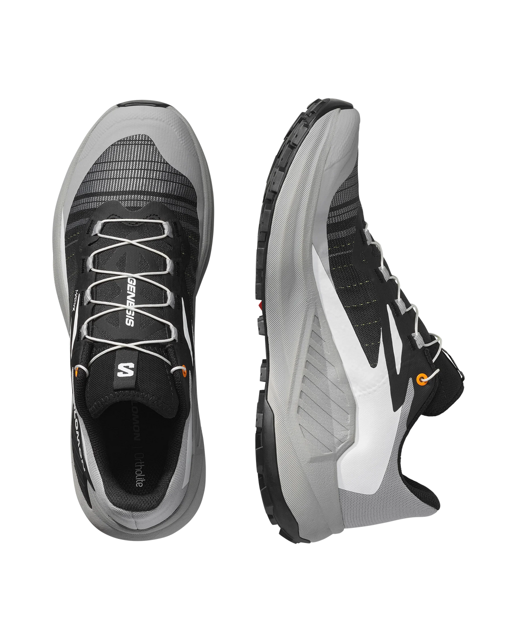 Salomon GENESIS Black / Alloy / Turmeric