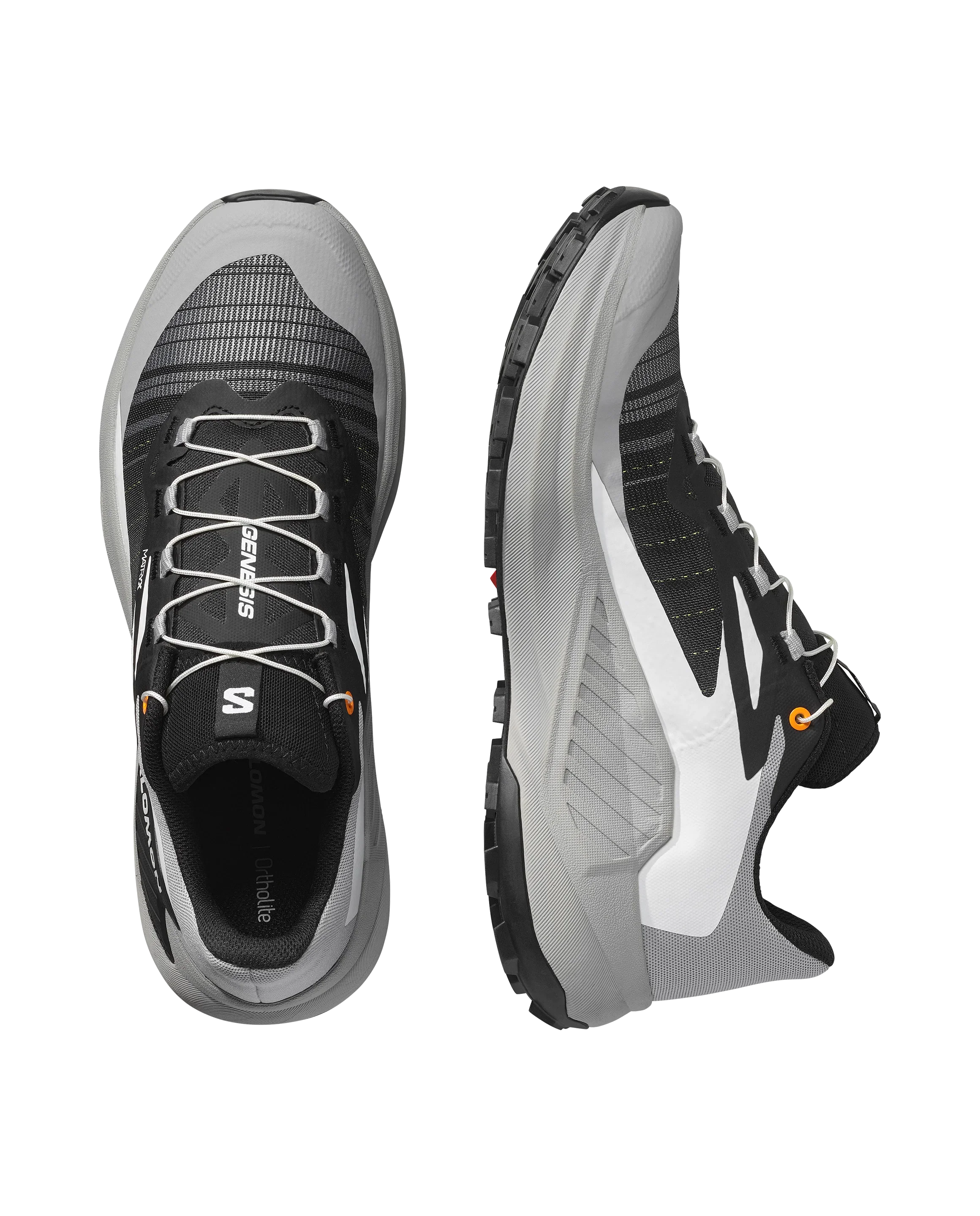 Salomon GENESIS Black / Alloy / Turmeric