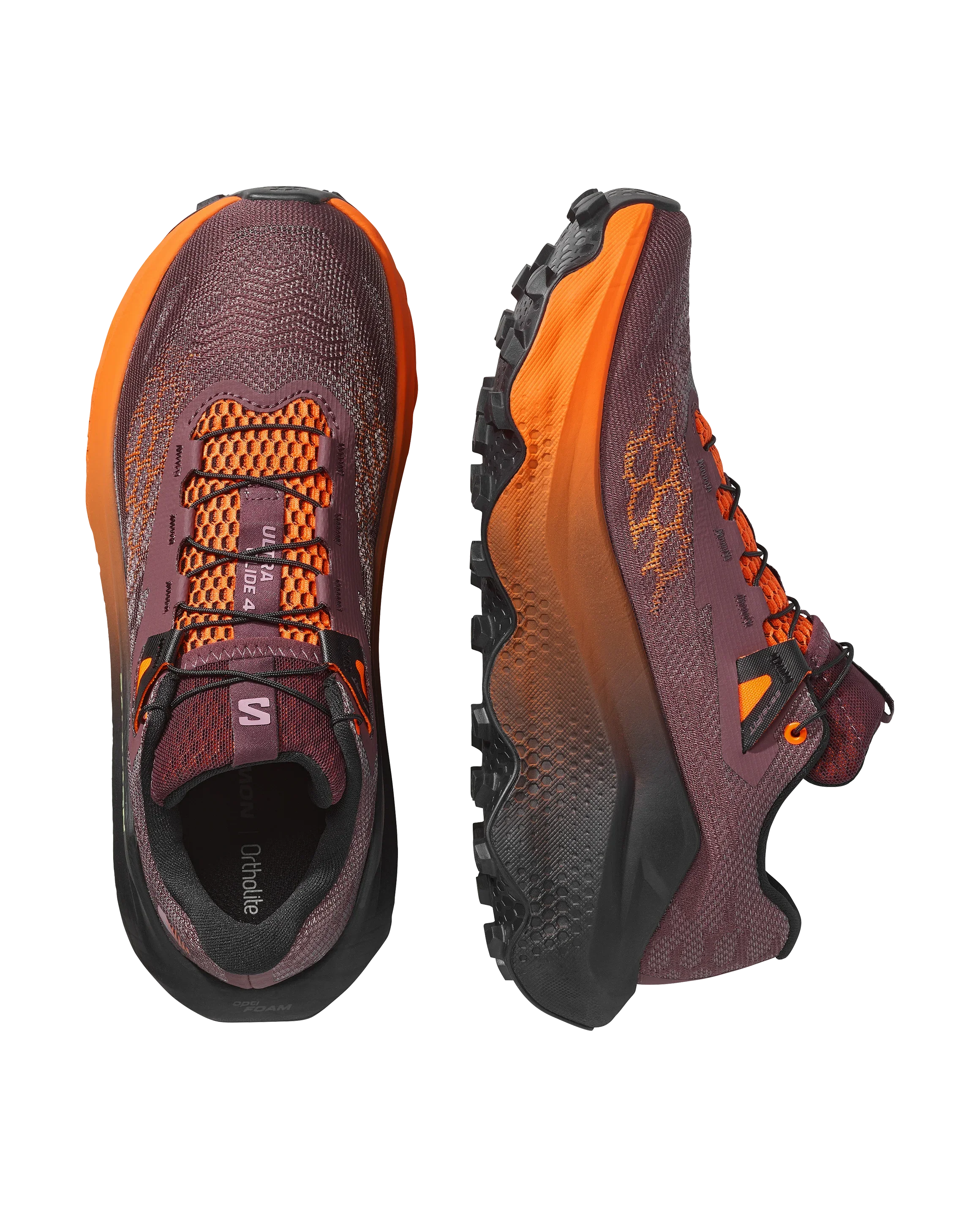 Salomon ULTRA GLIDE 4 Huckleberry / Black / Red Orange