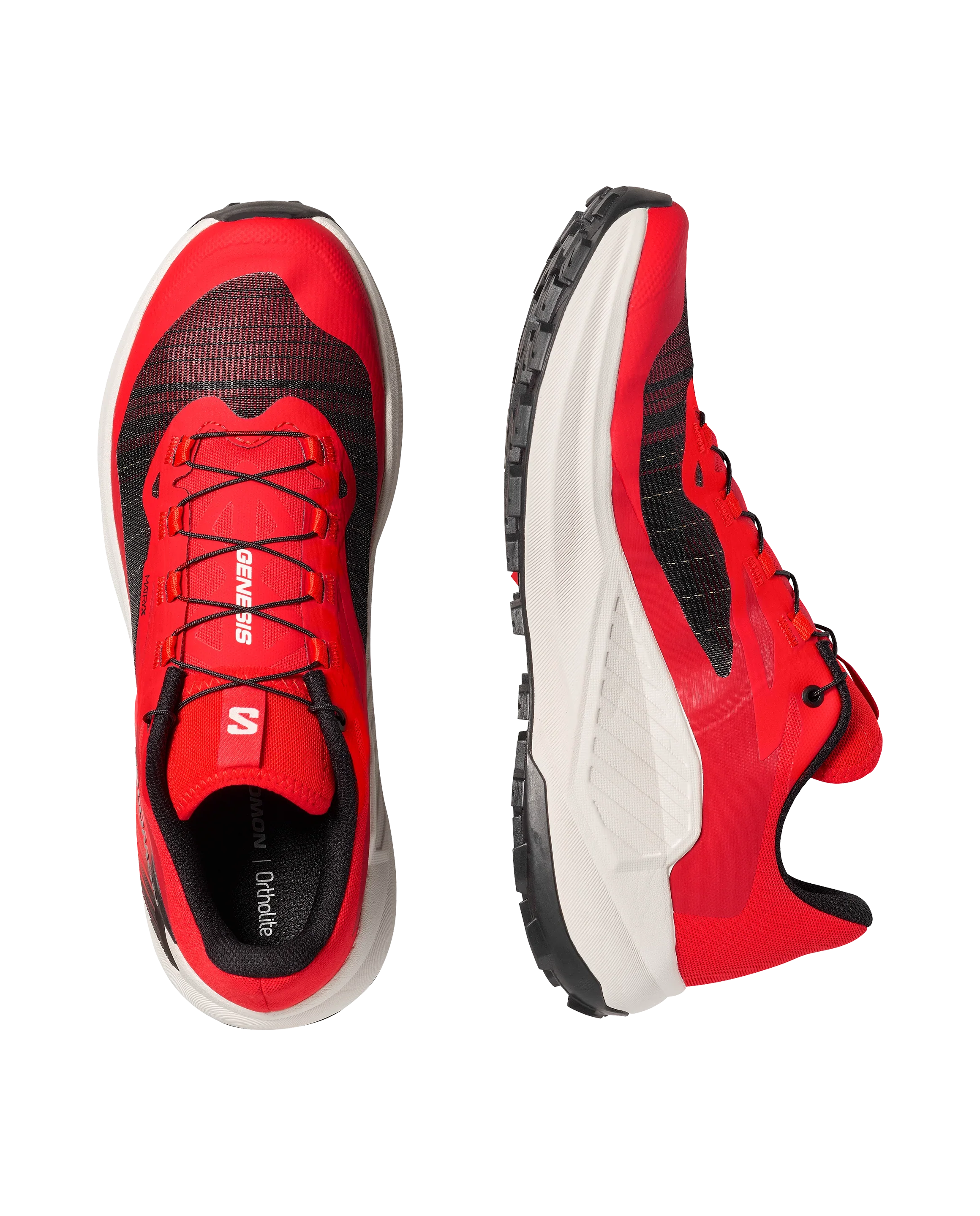 Salomon GENESIS Fiery Red / Lava Falls / Black