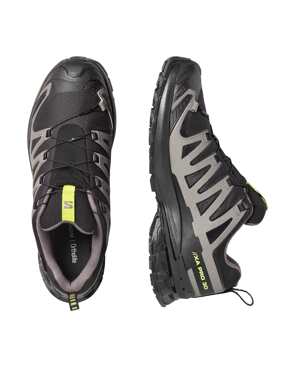 Salomon XA PRO 3D V9 GORE-TEX Black / Dark Gull Gray / Acid Lime
