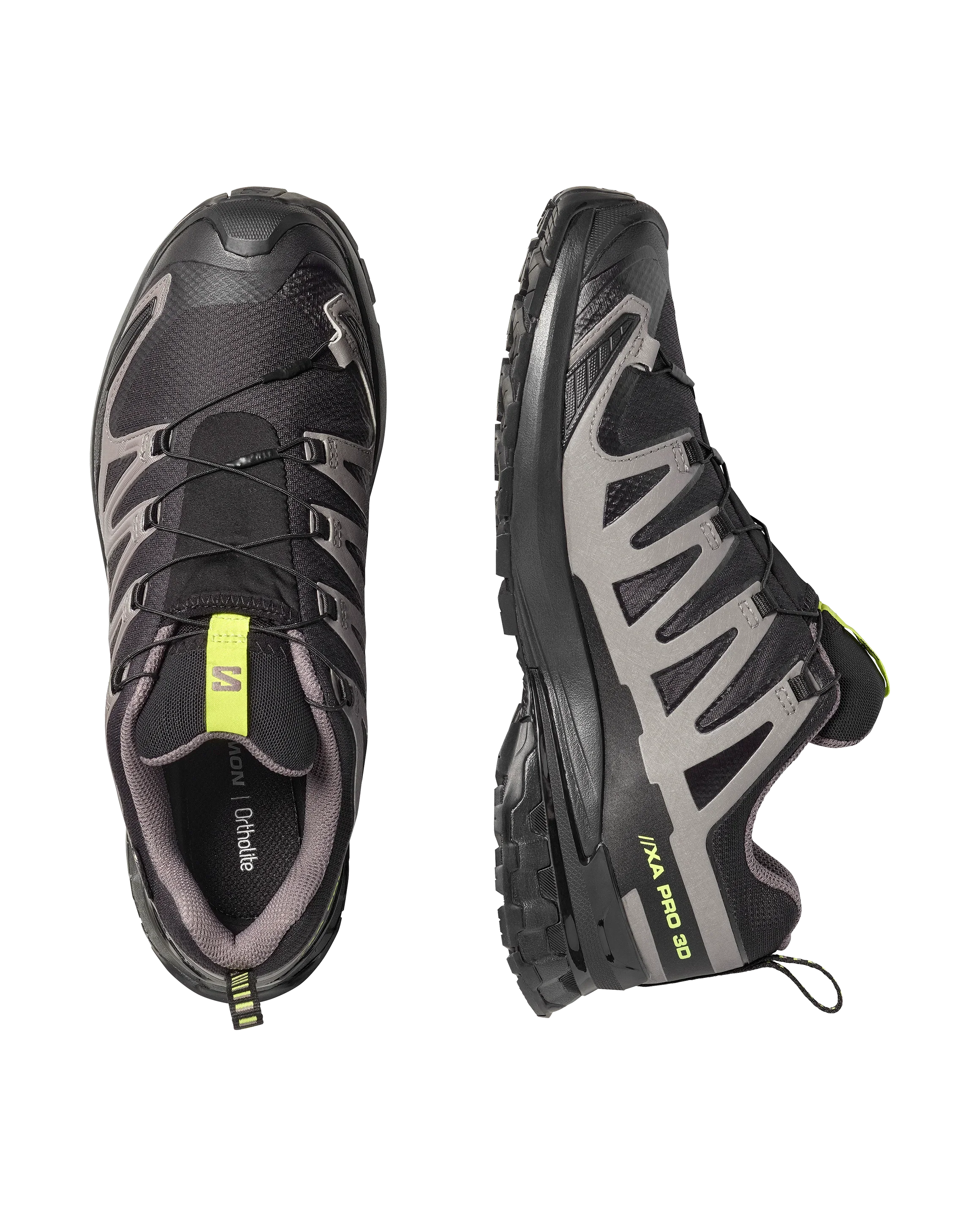 Salomon XA PRO 3D V9 GORE-TEX Black / Dark Gull Gray / Acid Lime